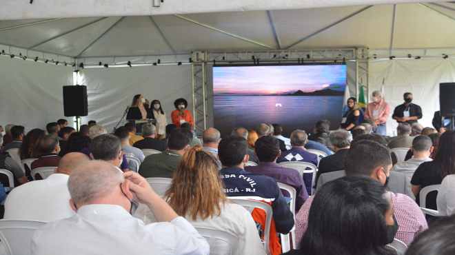 Lançamento do programa Sanear Maricá