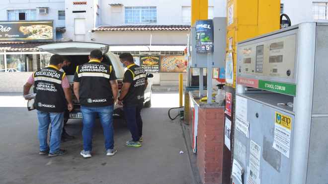 Prefeitura e ANP realizam operação conjunta em postos de combustíveis de Maricá