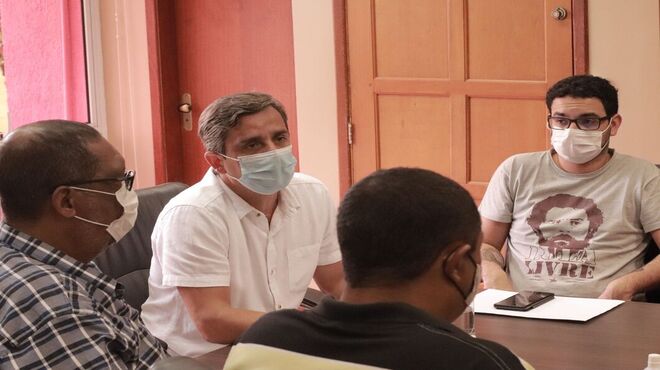 Fabiano Horta reúne-se com vereadores e constrói projetos para 2022