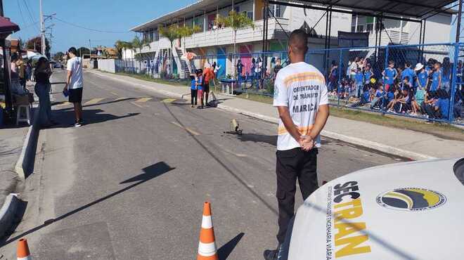 Trecho da Rua 53 em Itaipuaçu