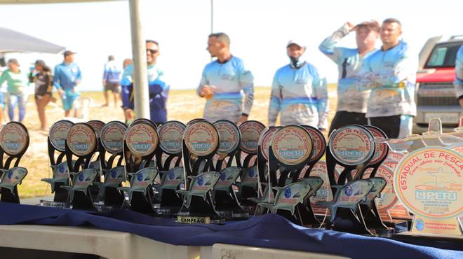 Circuito estadual de pesca agitou a praia de Cordeirinho