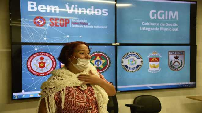 Capacitação de profissionais para atuação no Grupamento Maria da Penha