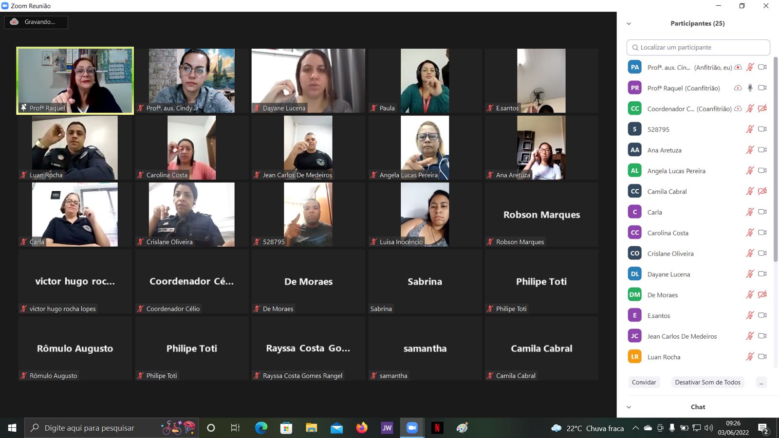 Prefeitura inicia qualificação profissional em Libras para equipes de segurança pública