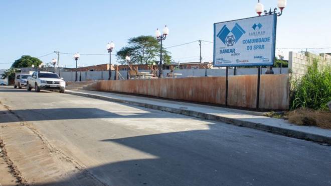 Conclusão de obra do Sanear Maricá leva água potável às famílias do Spar