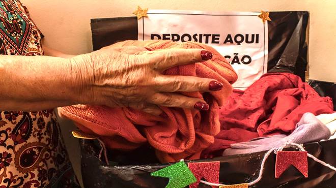 Campanha de agasalho da Secretaria de Políticas para a Terceira Idade recebe doações até agosto