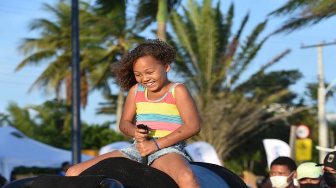 Praia de Ponta Negra recebe oitava edição do Caravana Mais Esporte e Lazer