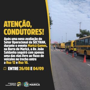 trânsito para o Maricá Games