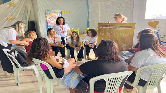 Prefeitura celebra o mês de incentivo ao aleitamento materno com evento em Barra de Maricá