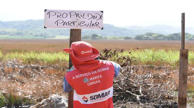 Prefeitura remove marcações de loteamento irregular no Jardim Interlagos