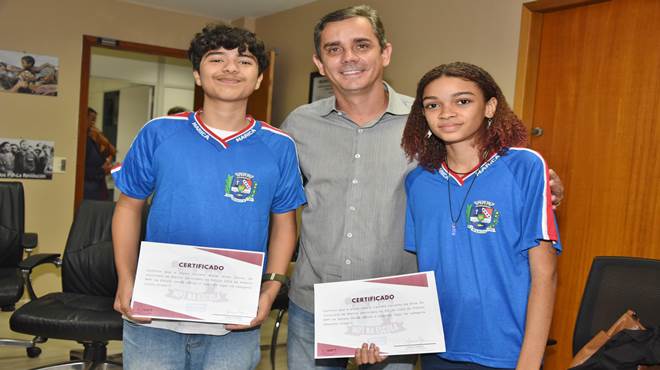 Alunos da rede municipal conquistam prêmio em projeto de educação do Ministério Público do Trabalho