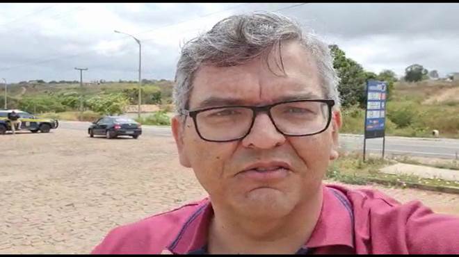 Prefeito de Cuité denuncia blitz da PRF na entrada da cidade durante o segundo turno