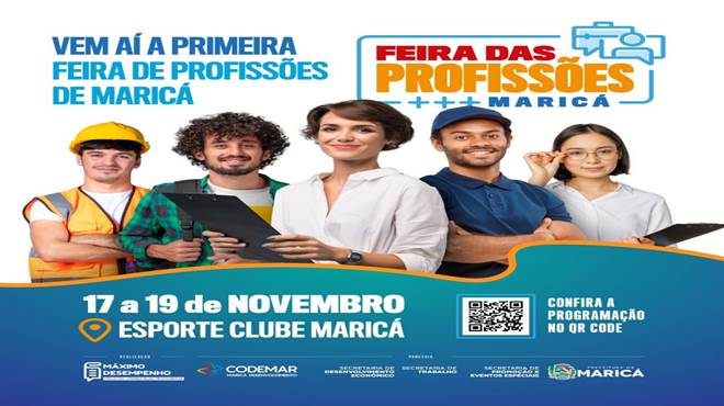 Maricá realiza Feira das Profissões a partir desta quinta-feira (17/11)