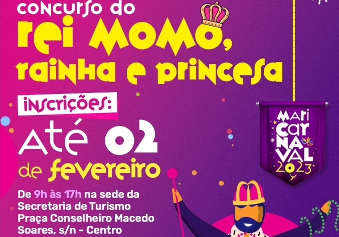 Maricá abre concurso para a Corte do Maricarnaval 2023