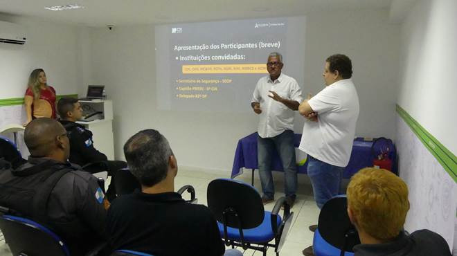 Primeiro encontro do projeto Segurança 4.0 é marcado por diálogo entre agentes de segurança e sociedade civil