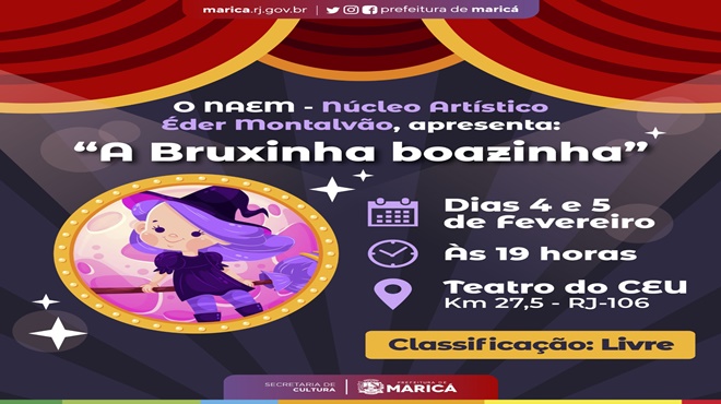 Apresentações, com entrada gratuita e classificação livre, acontecem no sábado (04) e no domingo (05), a partir das 19h