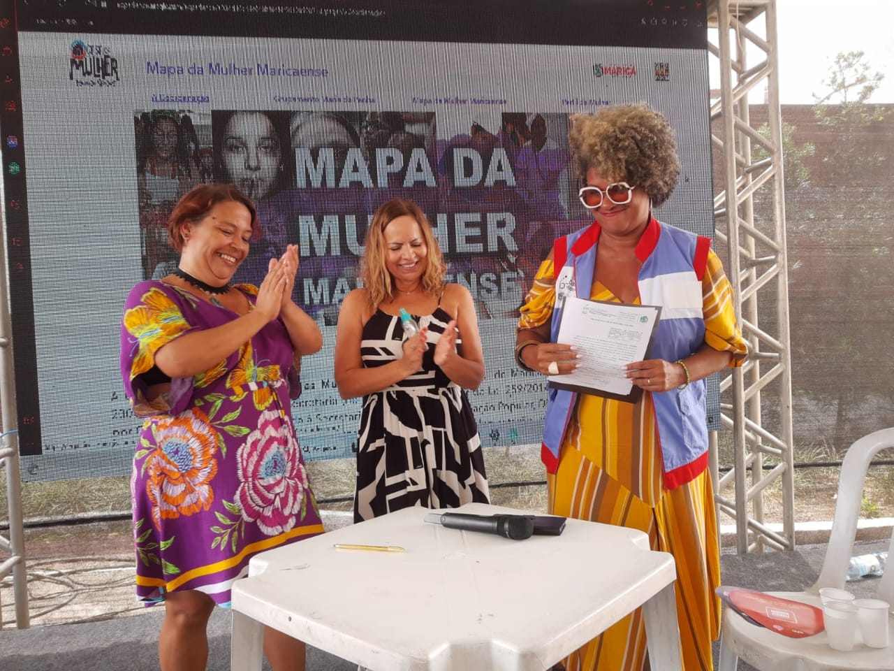 Criação do Mapa da Mulher Maricaense