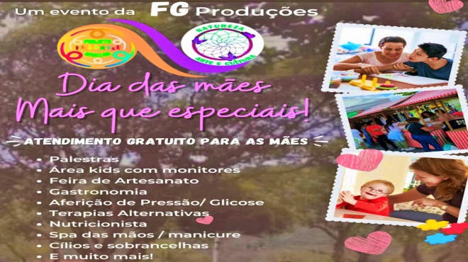 Dia das Mães Especiais  – 13 de maio