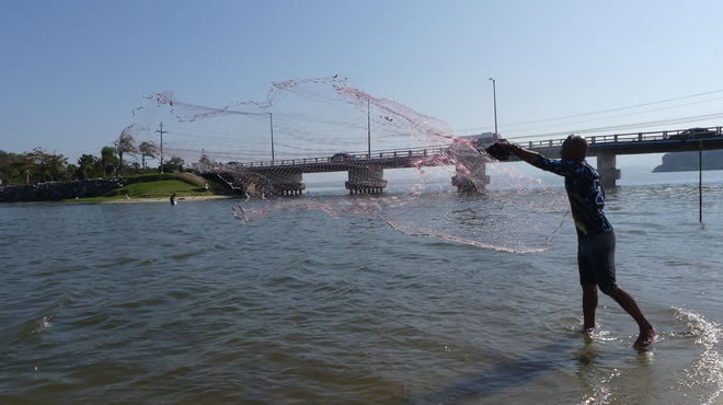 Torneio de pesca esportiva com tarrafa movimenta Boqueirão
