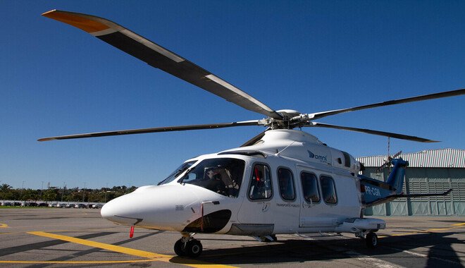 Com novos helicópteros, Omni Táxi Aéreo intensifica operações no Aeroporto de Maricá