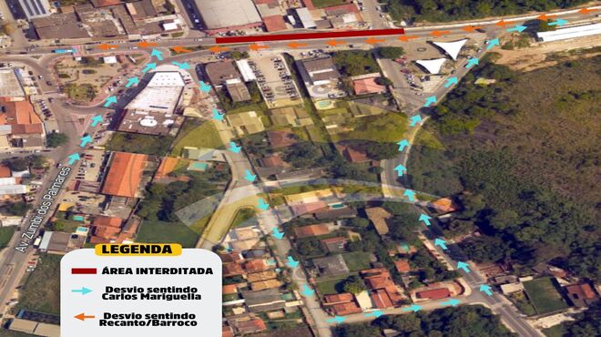 Prefeitura de Maricá altera trânsito em Itaipuaçu