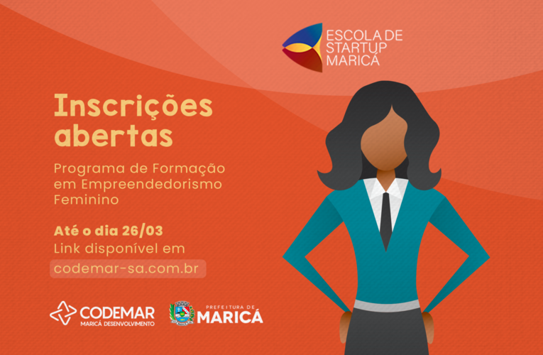 Formação em Empreendedorismo Feminino terá 100% das aulas comandadas por mulheres em Maricá
