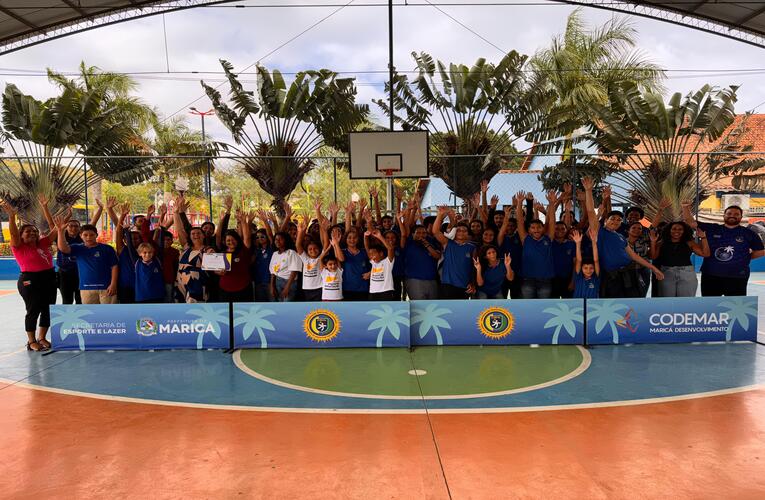 Aulas de Handebol atende mais de 1800 alunos da rede de ensino em Maricá