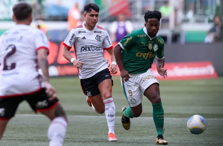 Flamengo e Palmeiras ficam no 0 a 0 pela Série A do Brasileiro