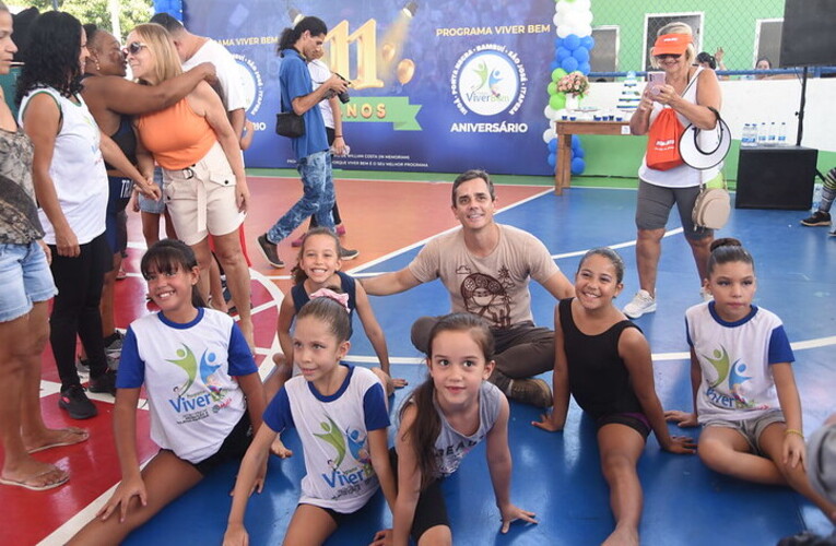 Prefeitura comemora 11 anos do programa Viver Bem