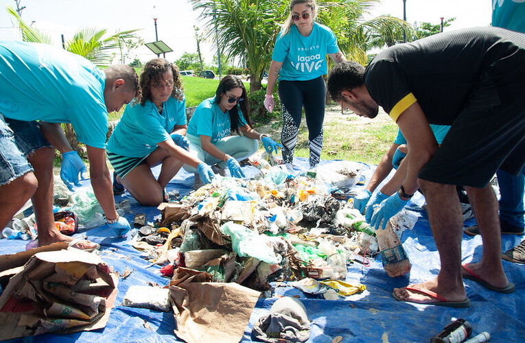 Em parceria com Petrobras, ação de conscientização movimenta orla do Boqueirão