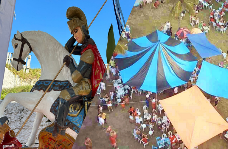 São Jorge, dia comemorado com feijoada no Recanto de Itaipuaçu