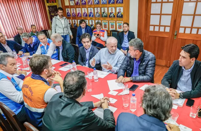 Lira e Pacheco defendem medidas extraordinárias para Rio Grande do Sul