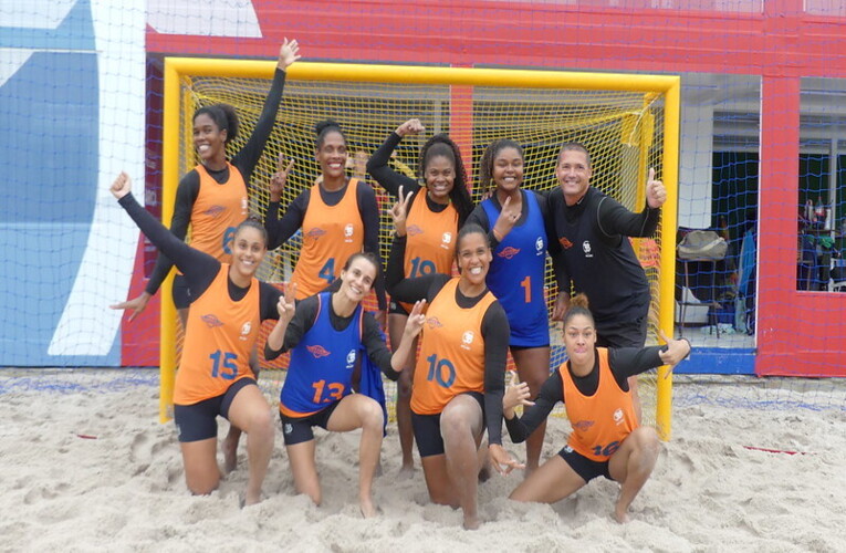 ADM Maricá e Niterói Rugby vencem 1ª etapa do Circuito Carioca de handebol de praia