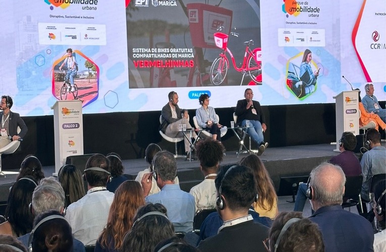 Comitiva da EPT participa de evento de mobilidade em São Paulo