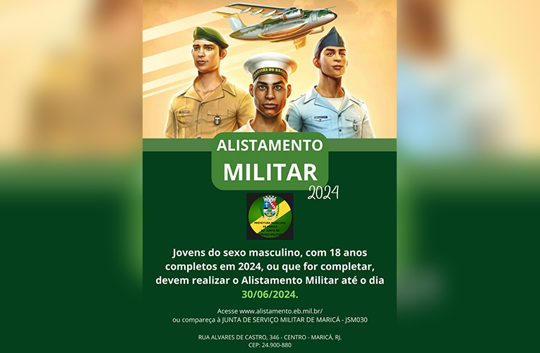 Termina no fim do mês o prazo para alistamento militar