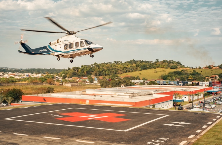 Hospital Che Guevara ganha heliponto