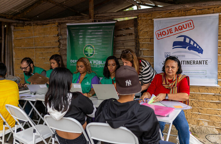 TRF realiza campanha de Justiça Itinerante na Aldeia Mata Verde Bonita