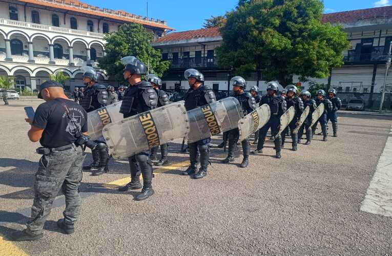 Guardas Municipais de Maricá passam por treinamento no Batalhão de Choque da PM