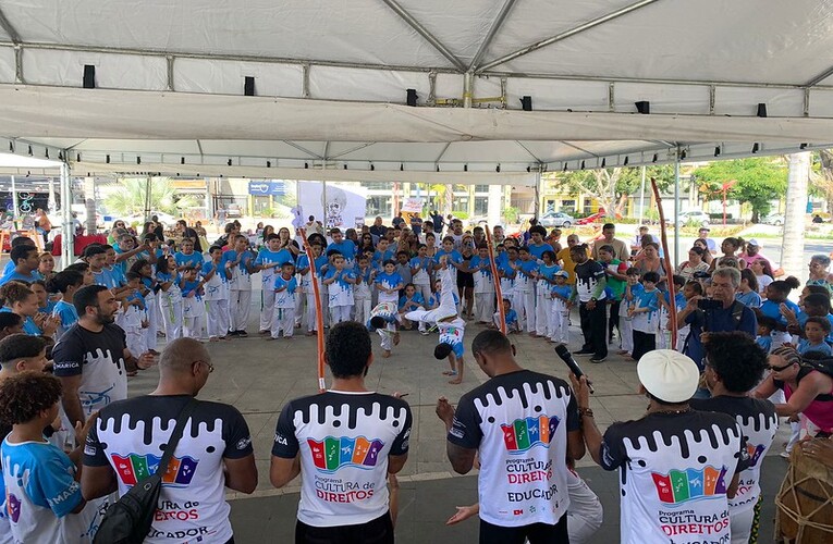 Sábado de celebração da negritude no Centro de Maricá