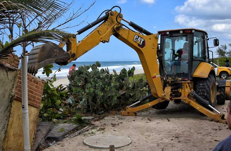 Gated retira áreas de lazer irregulares em Cordeirinho