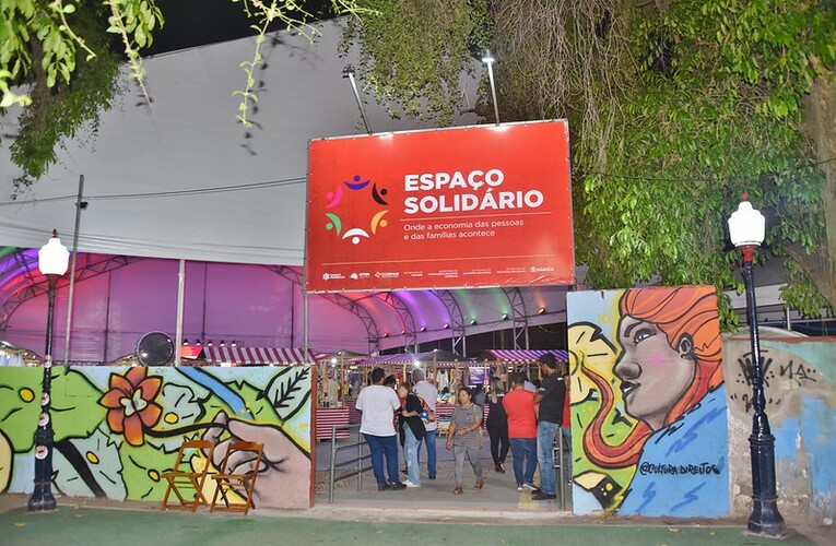 Novo Espaço Solidário coloca economia popular em destaque