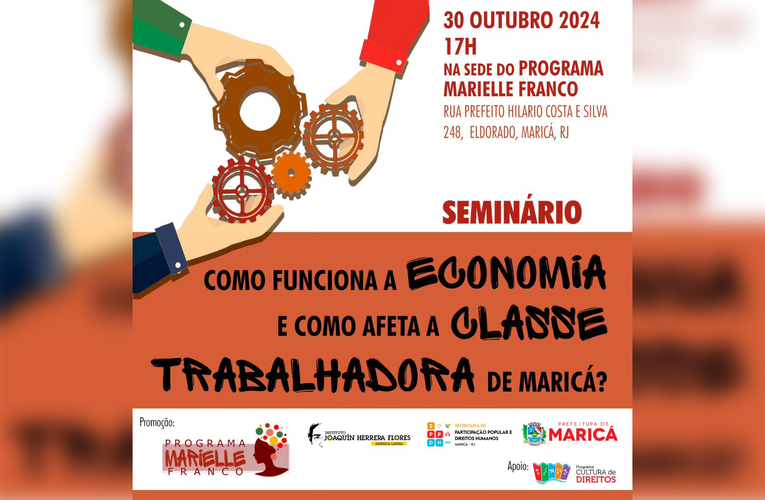 Seminário debate economia e a classe trabalhadora de Maricá