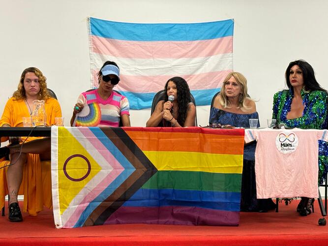 Visibilidade Trans Lota Auditório do Banco Mumbuca