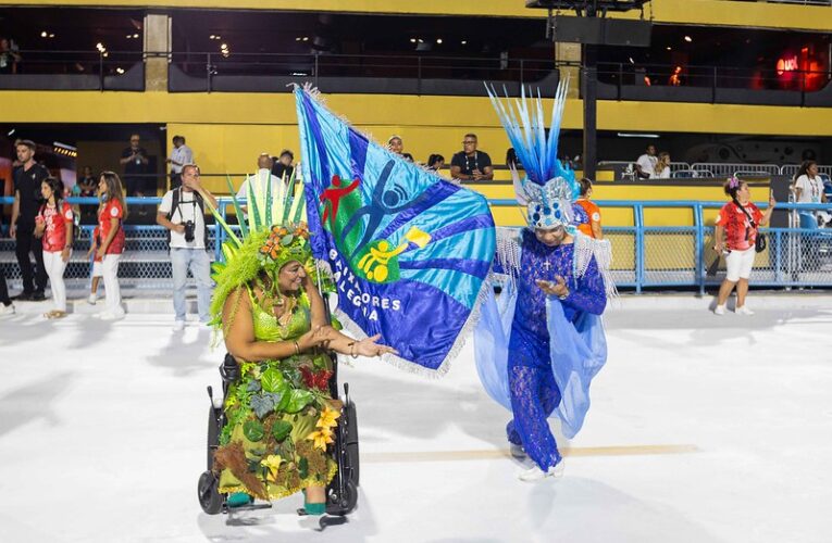 Maricá leva inclusão ao Desfile das Campeãs na Sapucaí