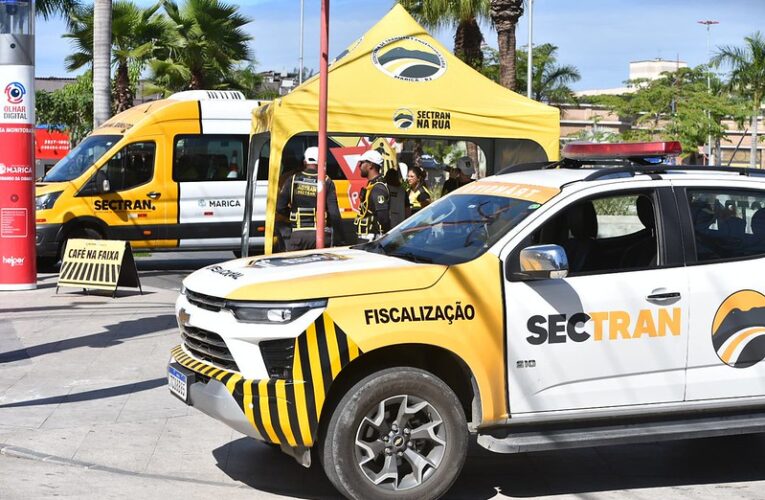 ☕🚸 “Café na Faixa” promove conscientização no trânsito em Maricá