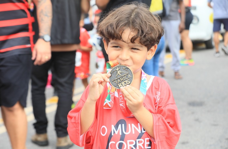 Corrida Infantil abre Meia Maratona de Maricá com participação de crianças de 2 a 14 anos