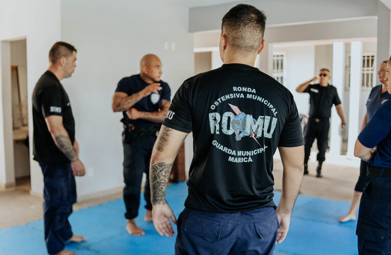 Guarda Municipal de Maricá reforça treinamento de defesa pessoal com foco em segurança