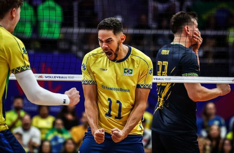 Após início apagado, Brasil vence Ucrânia de virada na Liga das Nações