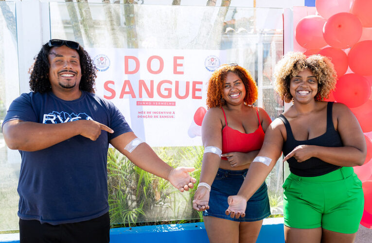 Maricá realiza campanha de doação de sangue em Itaipuaçu no Junho Vermelho
