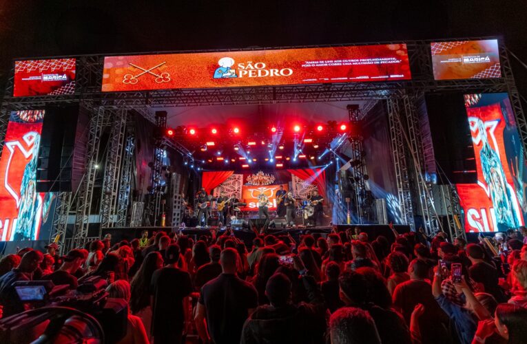 Maricá encerra festas de São João e São Pedro com shows de Suel e artistas locais