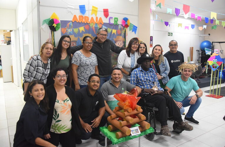 Maricá promove semana junina no Centro de Reabilitação com foco no bem-estar e inclusão